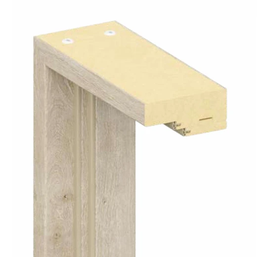 CLASSEN 42 dB fiksuotos MDF staktos be užlaidos konstrukcijos detalė